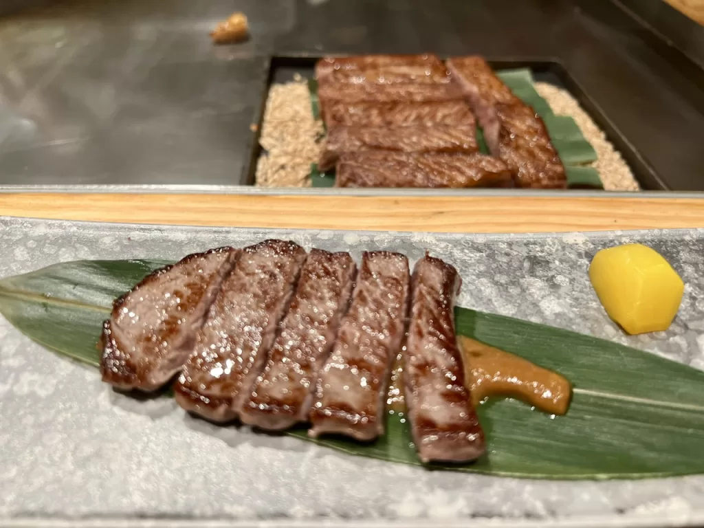 阪前和牛鐵板燒