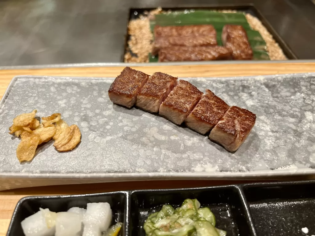 阪前和牛鐵板燒
